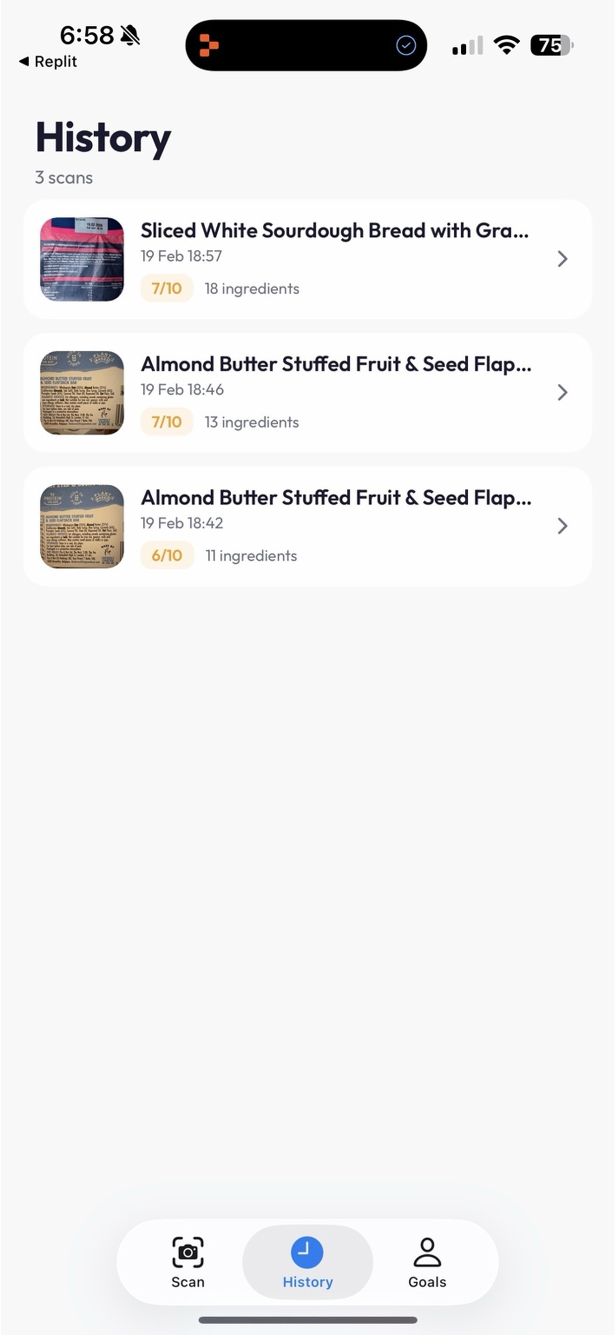 NutriScan: Food Label AI screenshot 5