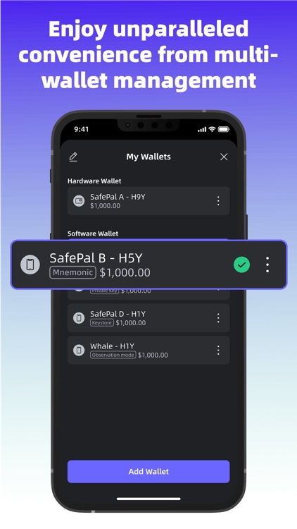 SafePal: Crypto Wallet BTC NFT