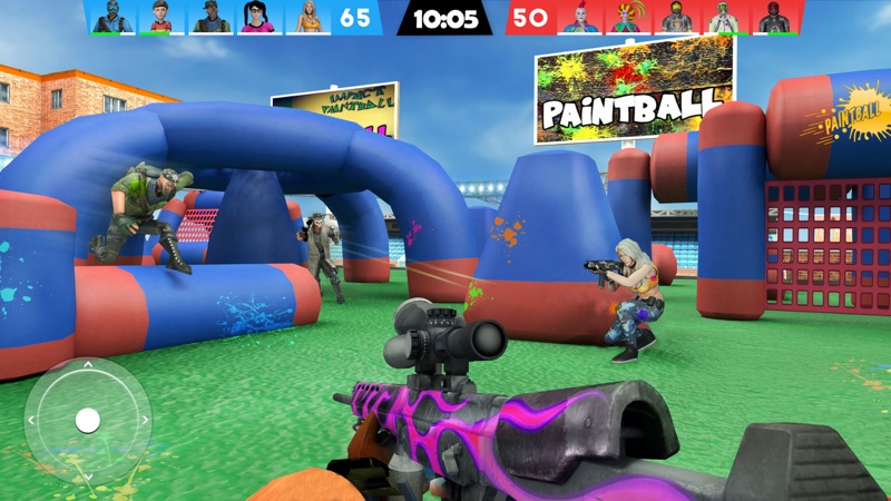 Paintball Shooting Team Strike screenshot 1