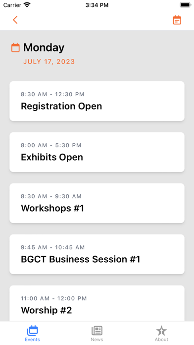 Texas Baptists Screenshot