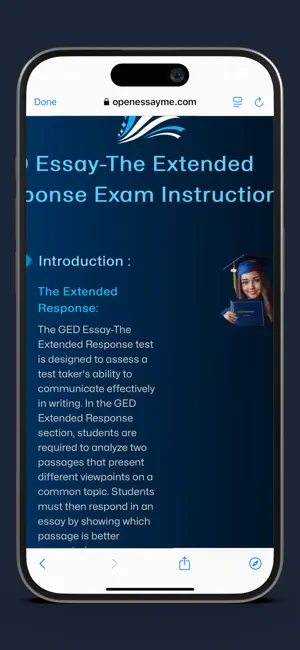 OpenEssayMe screenshot 1