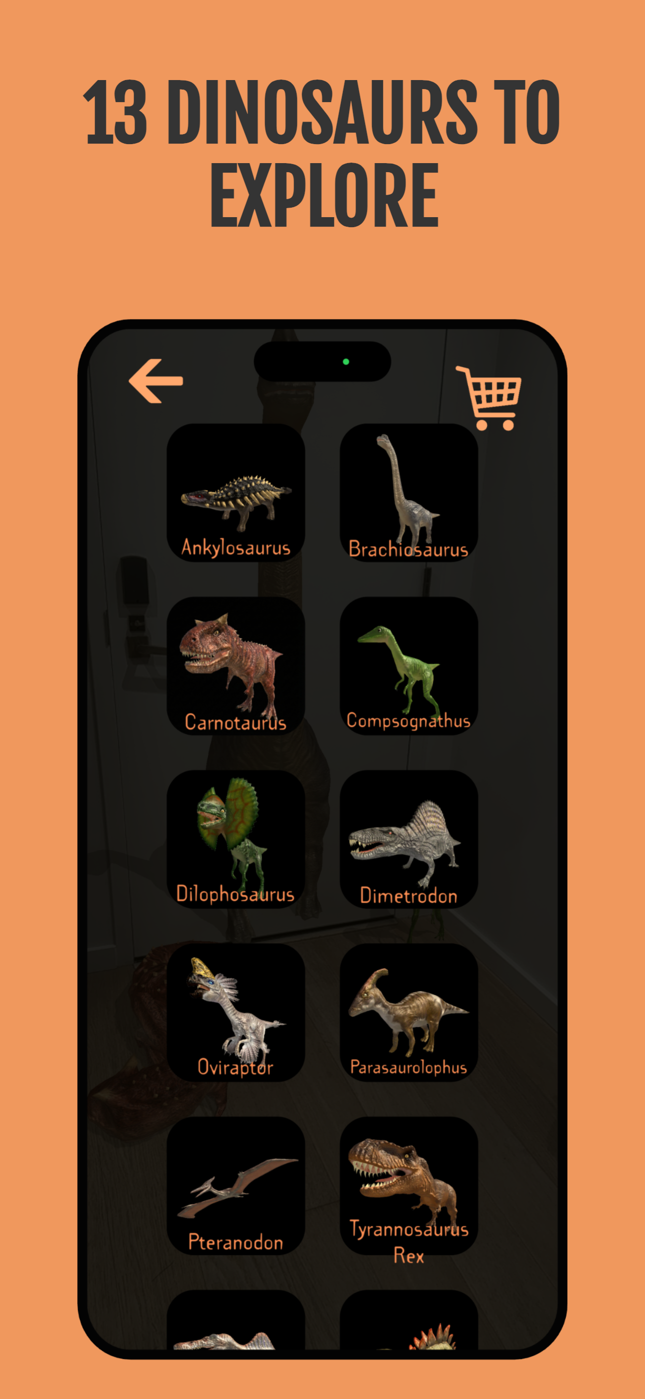 dinosAR Classroom screenshot 5
