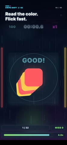 Swipe Shift - Reflex Game screenshot 2