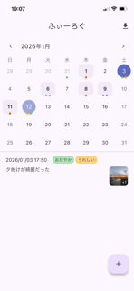 feelog（ふぃーろぐ） screenshot 3