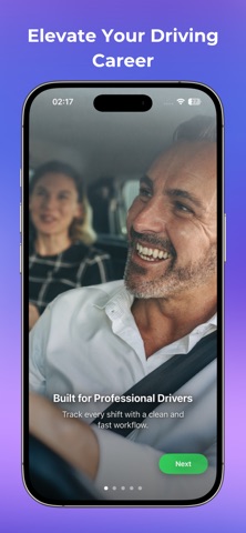 Gainer Pro: Taxi & Earnings iPhone screenshot