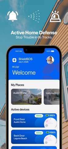 ShieldSOS - Security System Screenshot 1 of 5