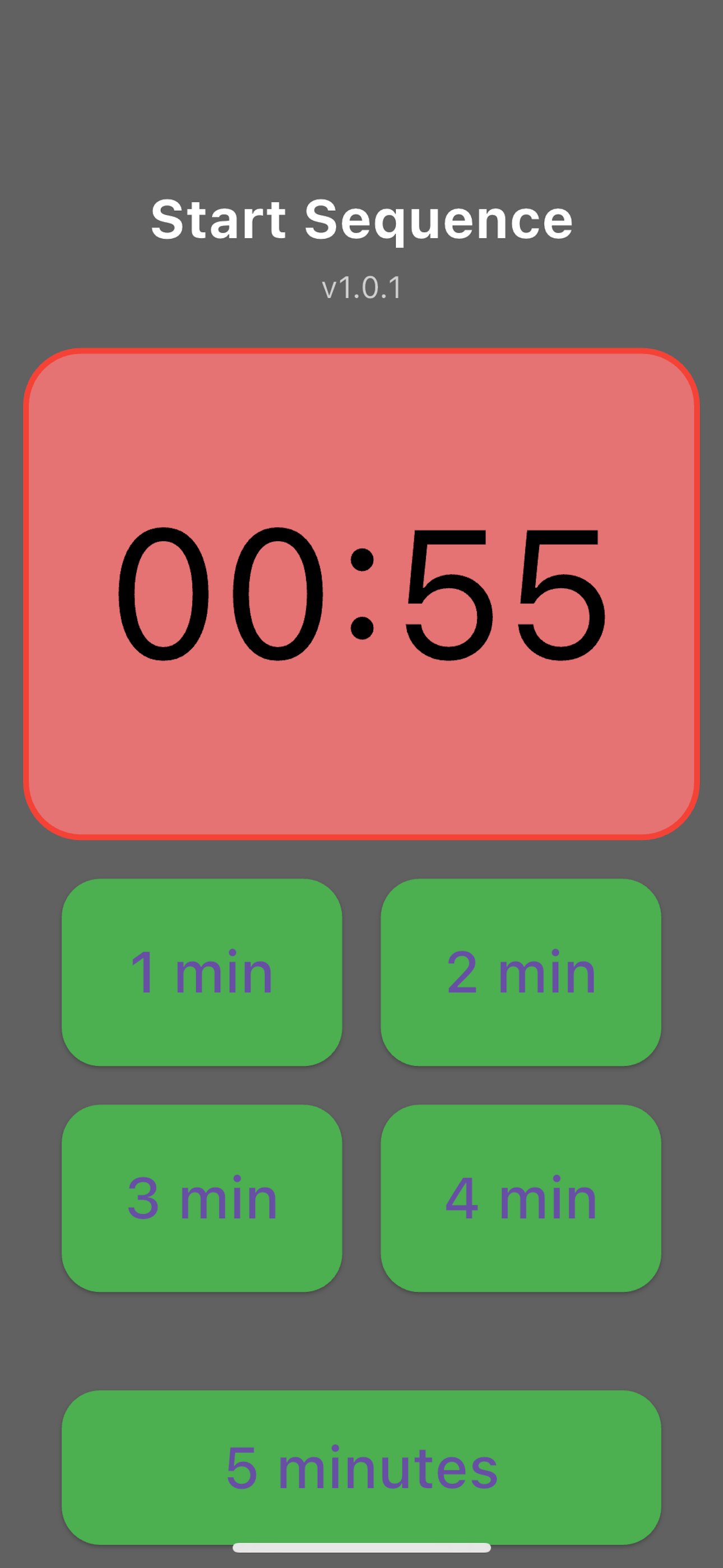 Start Sequence