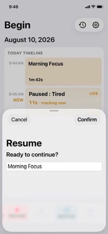 Begin : Start Small screenshot