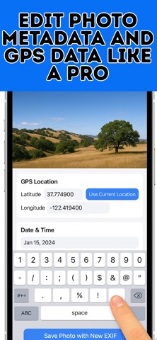 Location Changer : Exif image screenshot