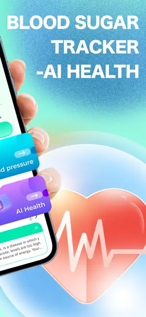 Blood Sugar Tracker-AI Health screenshot 2