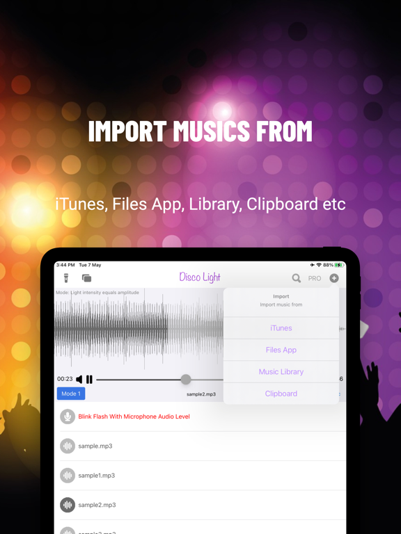 Screenshot #5 pour Disco flash light - Beat light