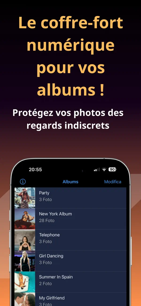 Screenshot #1 pour Photos Secrètes cacher photo