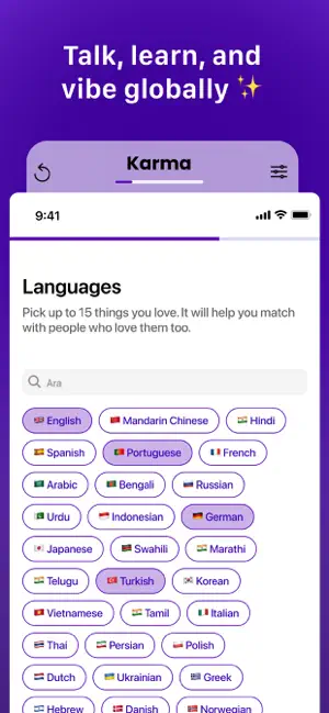 Karma・International Dating App iPhone screenshot 6