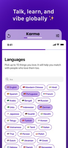 Karma・International Dating App iPhone screenshot 6