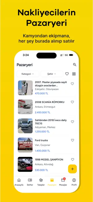 Evden Eve Nakliyat Platformu iPhone screenshot 4