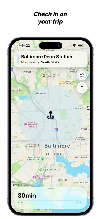 Amtrak Destinations Pro screenshot 1