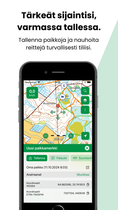 Karttaselain - Maastokartta Screenshot