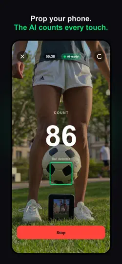 Screenshot von Kick Streak Challenge auf dem iPhone 1
