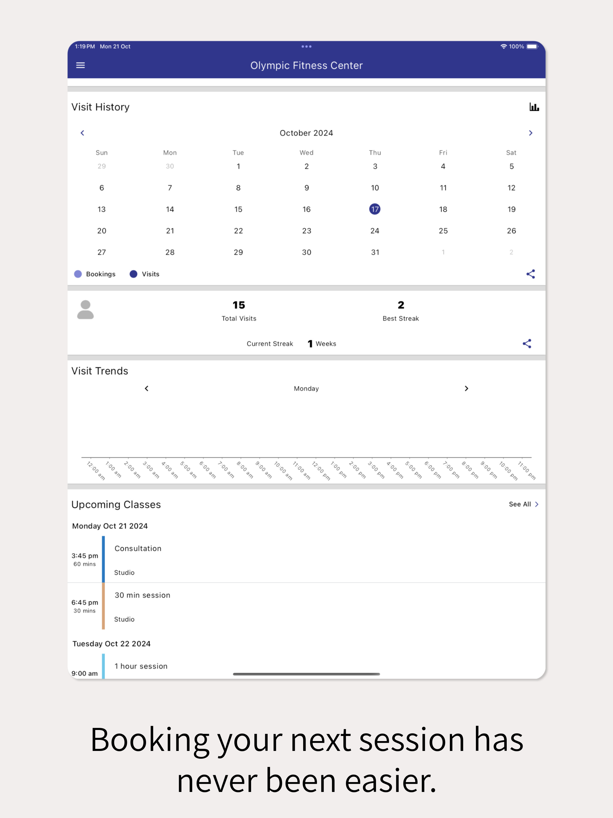 Olympic Fitness Center screenshot 5