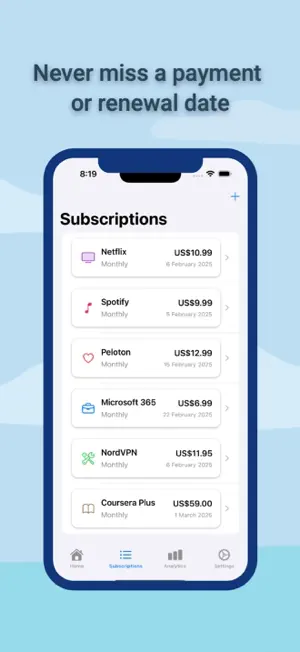 SubSense screenshot 3