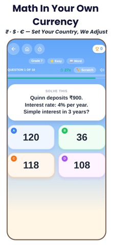 Math Practice: Quiz for Kids Screenshot 9 of 9