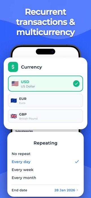 Expense Tracker: Budget AI Screenshot 5 of 6