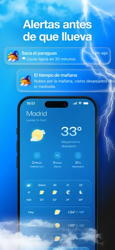 Widget de Clima Mágico screenshot 2 of 7