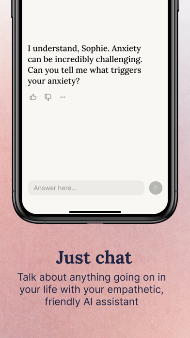 Limbic, AI wellbeing companion Screenshot