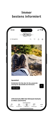 Klimesch Schuh screenshot