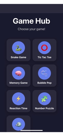 Game Hubs screenshot