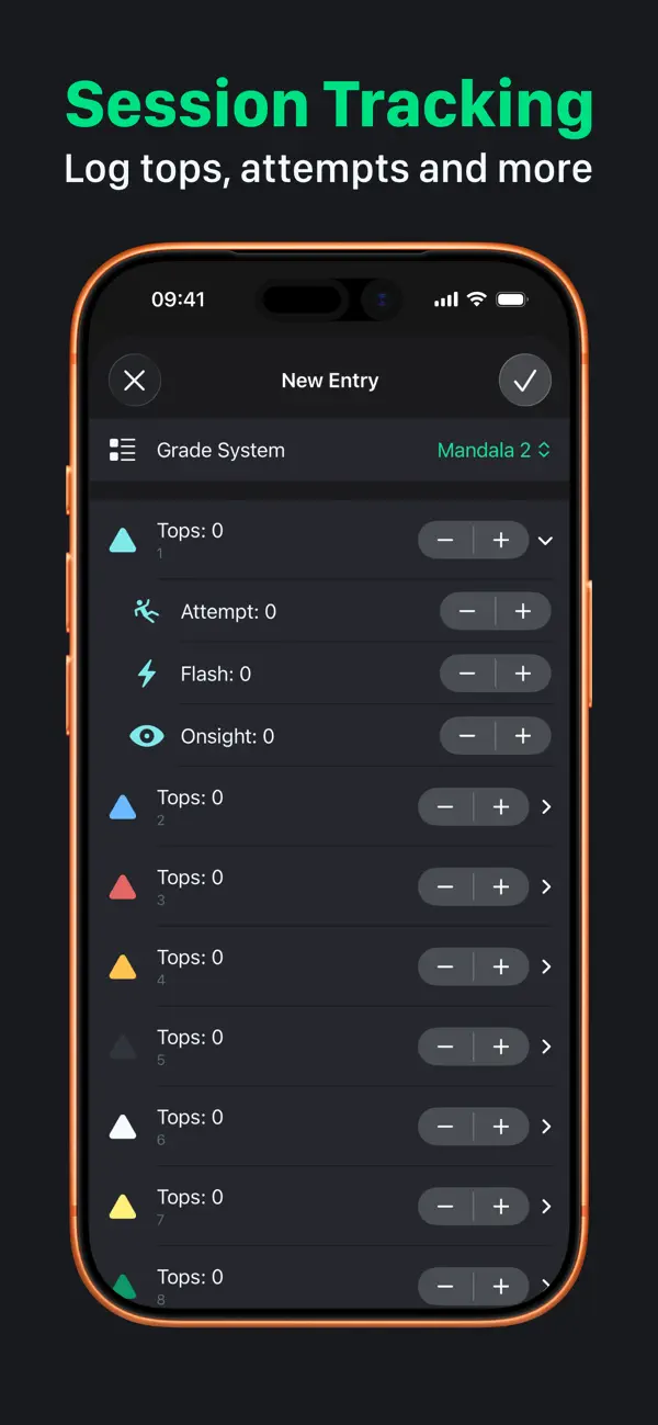 Screenshot #2 pour Boulder Logbook