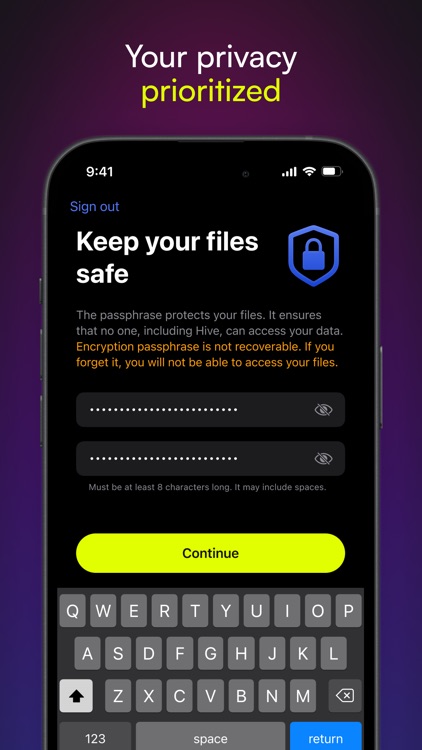 Hivenet: Secure Cloud Storage screenshot-6