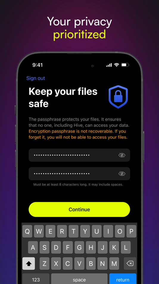 #7. Hivenet: Secure Cloud Storage (iOS) 由: Hive Computing Services