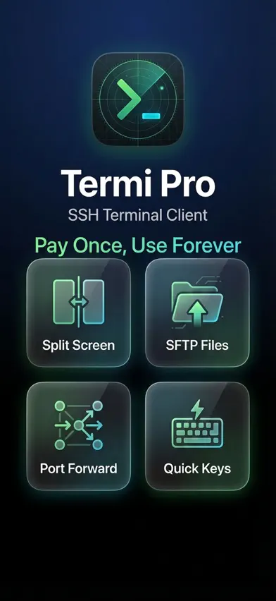 Termi Pro: SSH No Subscription screenshot 1