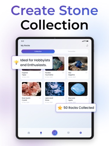 Rock Identifier: Stone ID App iPad screenshot