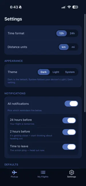 Inbound: Airport Pickup screenshot 4