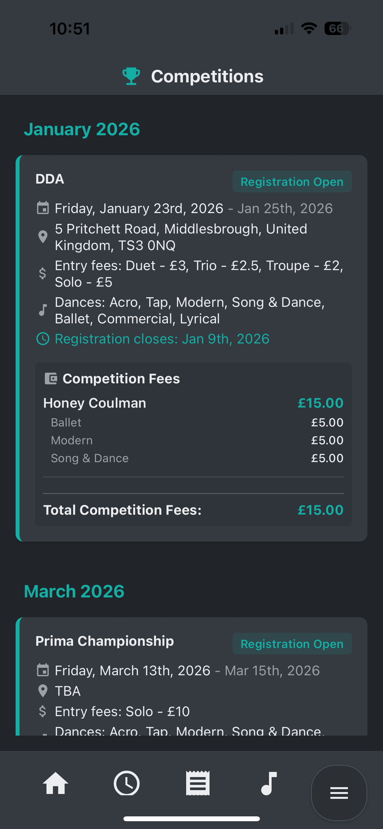 Dance School Hub
