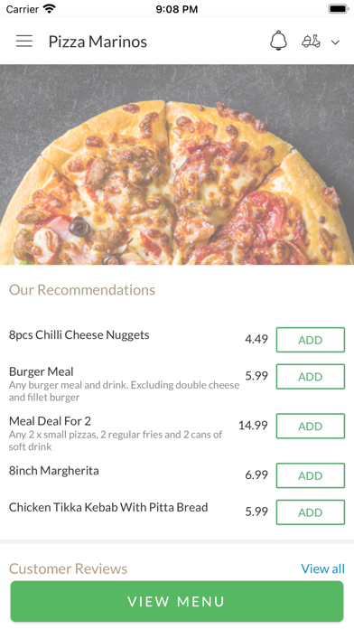 Pizza Marinos Screenshot