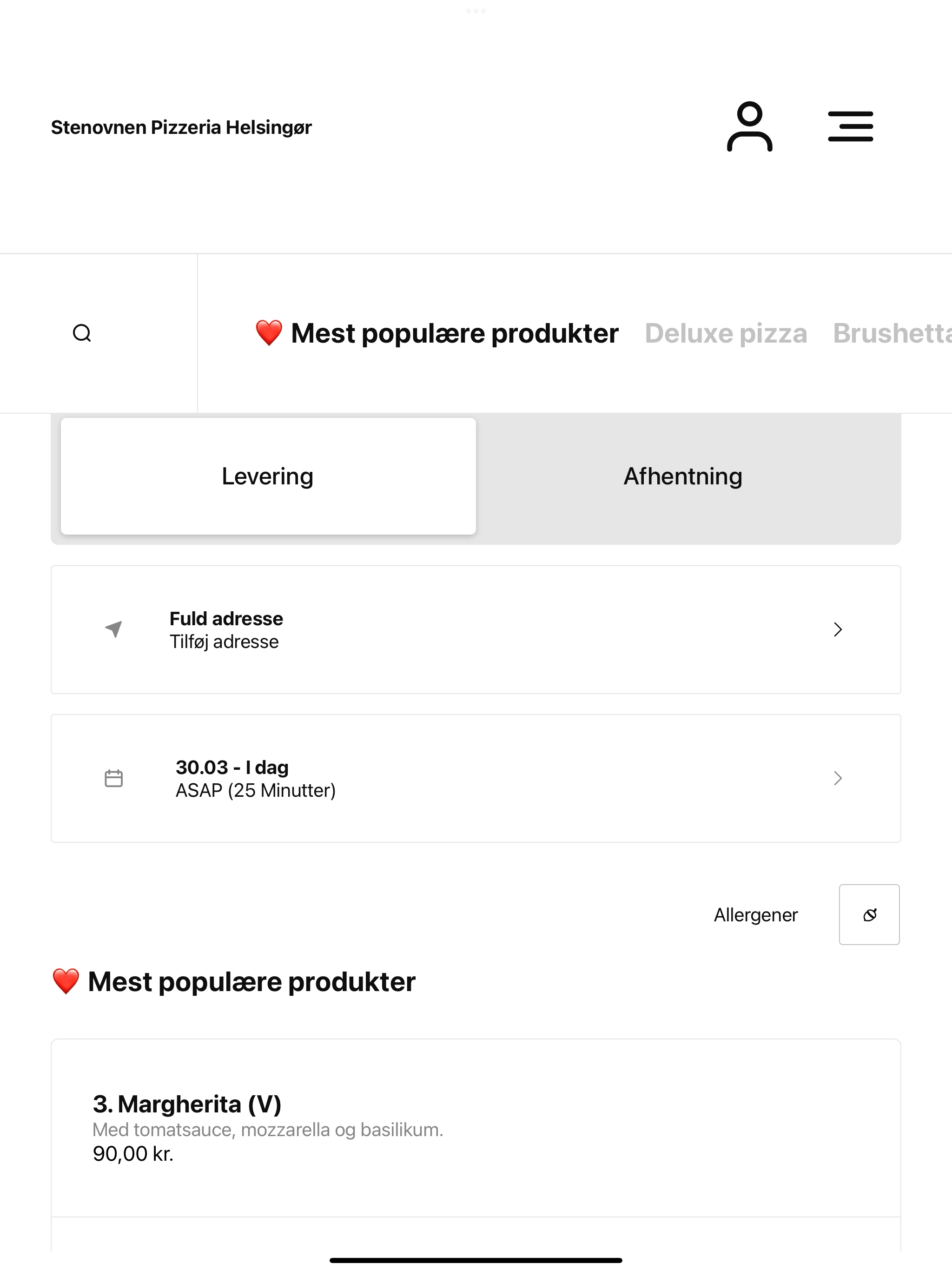 Stenovnen Pizzeria Helsingør