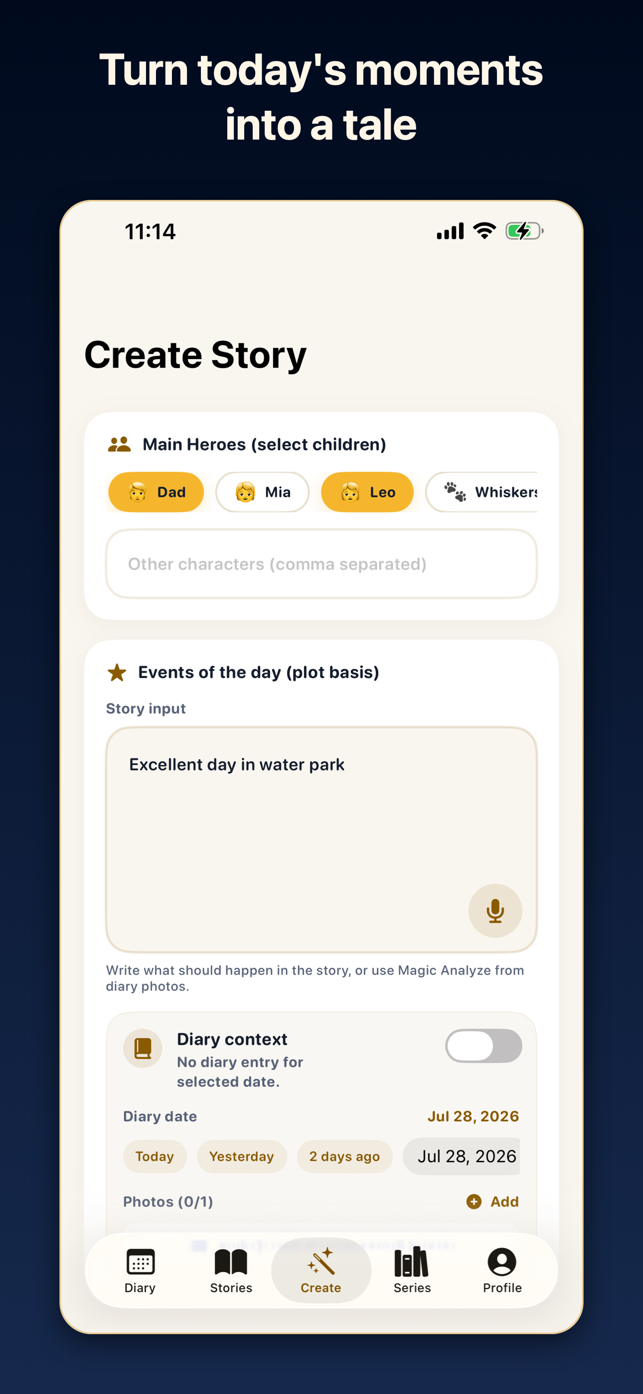 Create Tale screenshot 4