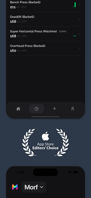 Morf: AI Workout Tracker Screenshot 3 of 8