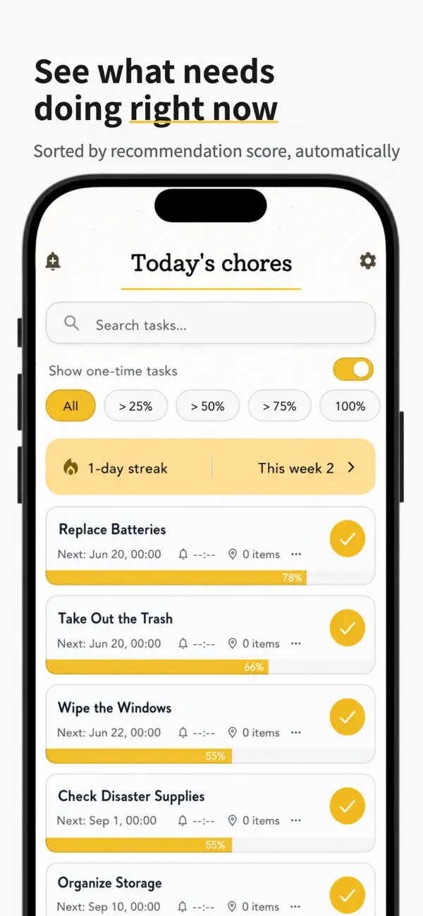 Screenshot #1 pour kajiito: Chores & Cleaning
