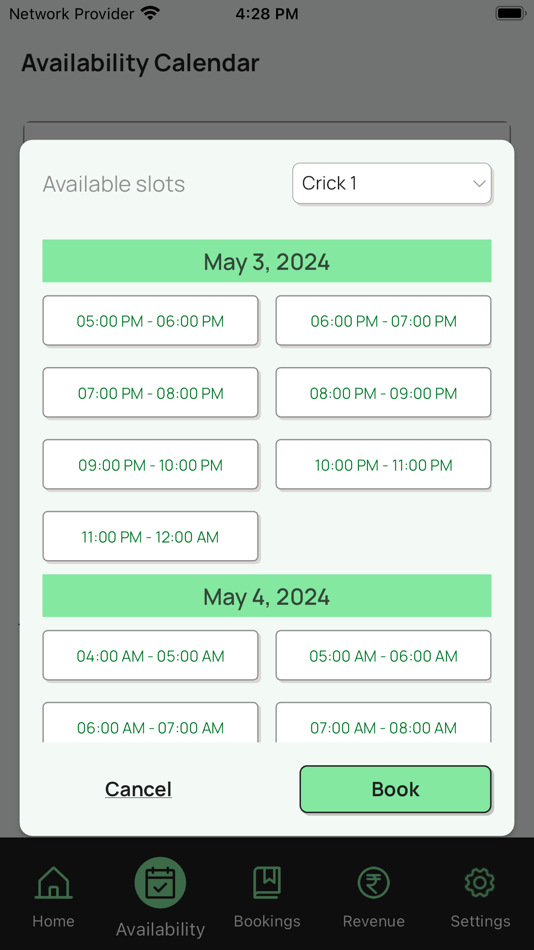 #7. CrickBox-Box Cricket Admin App (iOS) 由: 28 Infotech