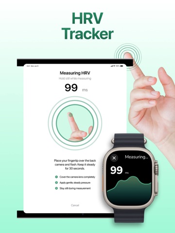 HRV Pulse iPad screenshot