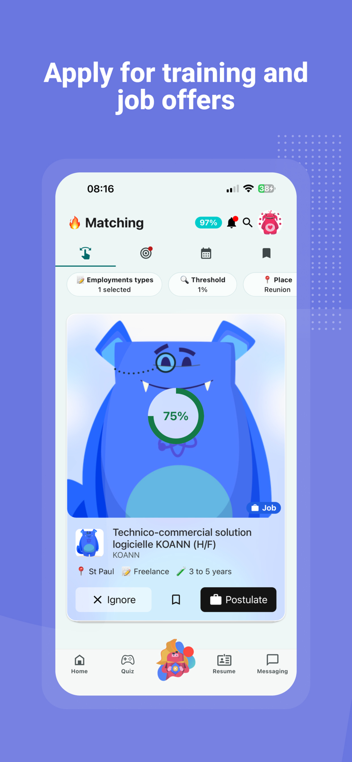 Koann - Talent Matching APP
