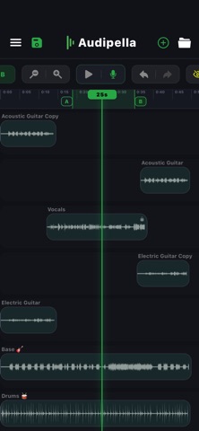 Audipella screenshot