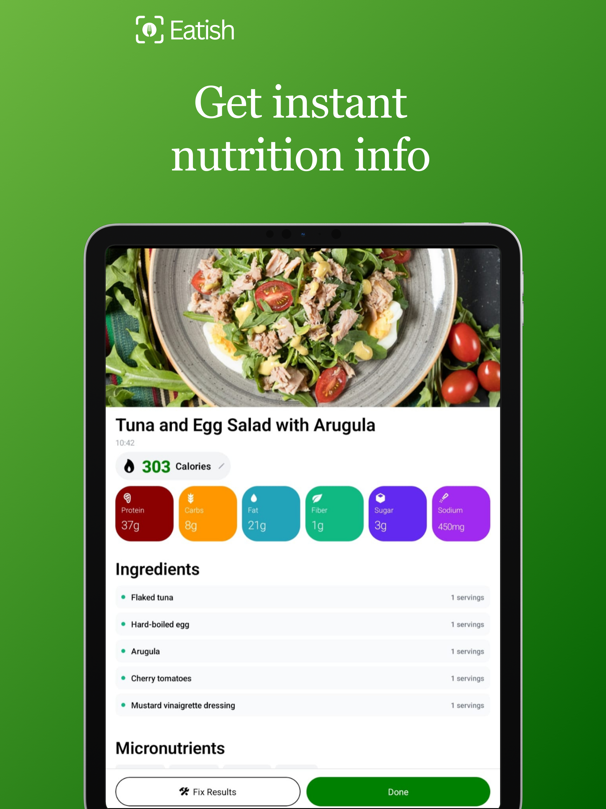 Eatish: AI Calorie Tracker screenshot 8
