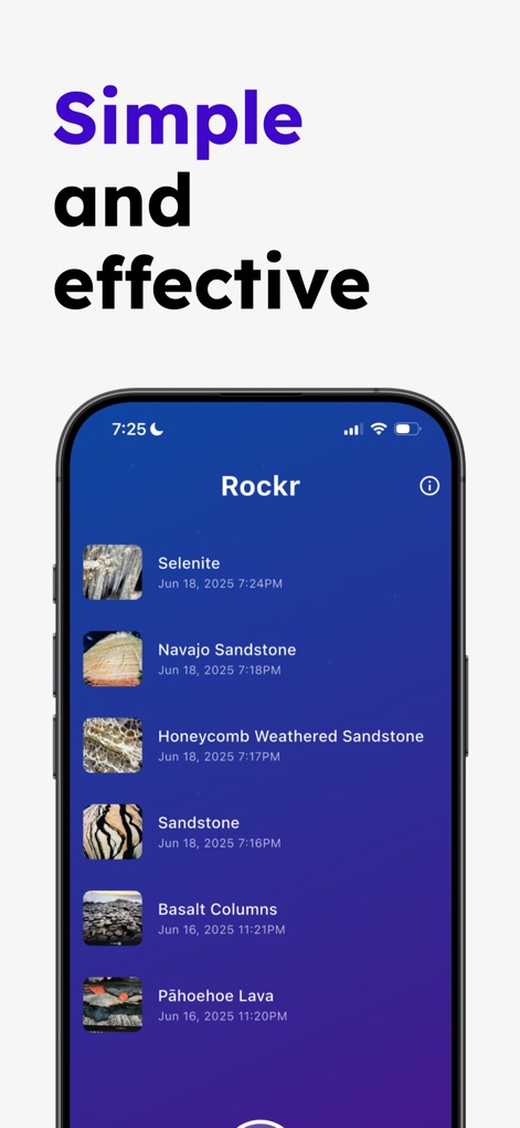 Rock Identifier - Rockr - Education App | MWM