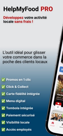 HelpMyFood PRO - Boutique screenshot