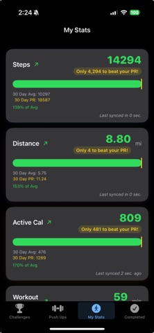 NextRep Challenge screenshot